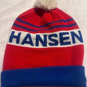 Helly Hansen Red and Blue men  Beanie